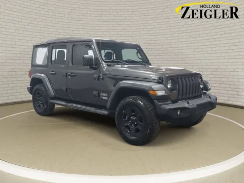 Another view of 2018 Jeep Wrangler Unlimited Sport for sale in Holland, MI at Zeigler Kia of Holland