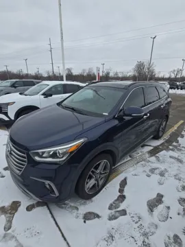 Blue 2018 Hyundai Santa Fe Limited Ultimate for sale in Holland, MI