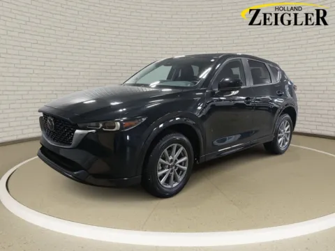 Black 2025 Mazda CX-5 2.5 S Preferred Package for sale in Holland, MI