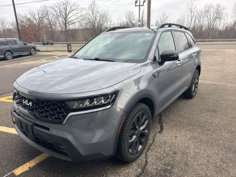 Silver 2023 Kia Sorento X-Line EX for sale in Holland, MI