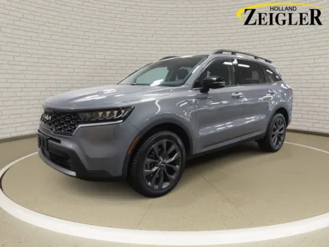 Silver 2023 Kia Sorento X-Line EX for sale in Holland, MI