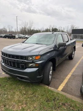 Gray 2021 Chevrolet Silverado 1500 Custom for sale in Holland, MI