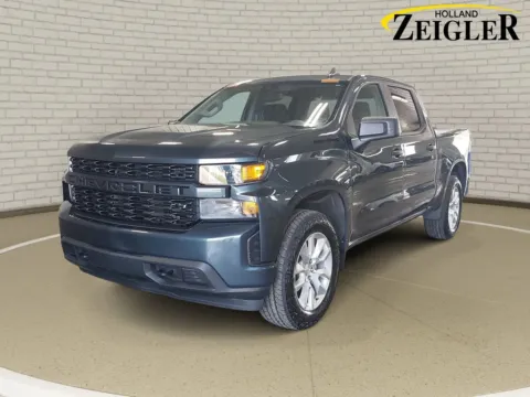 Gray 2021 Chevrolet Silverado 1500 Custom for sale in Holland, MI