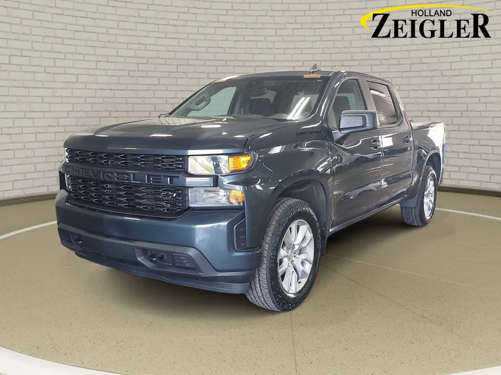 Gray 2021 Chevrolet Silverado 1500 Custom for sale in Holland, MI