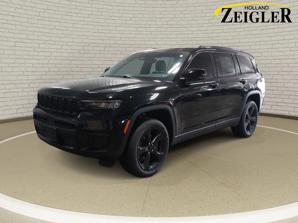 Black 2023 Jeep Grand Cherokee L Altitude for sale in Holland, MI