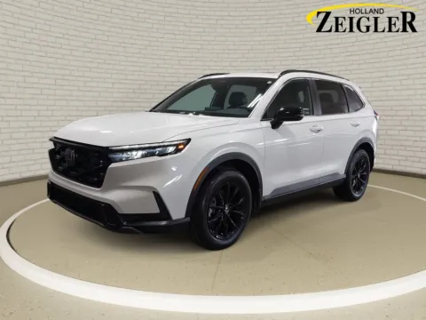White 2024 Honda CR-V Hybrid Sport for sale in Holland, MI