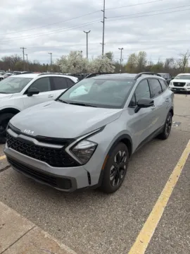 Gray 2023 Kia Sportage X-Line for sale in Holland, MI