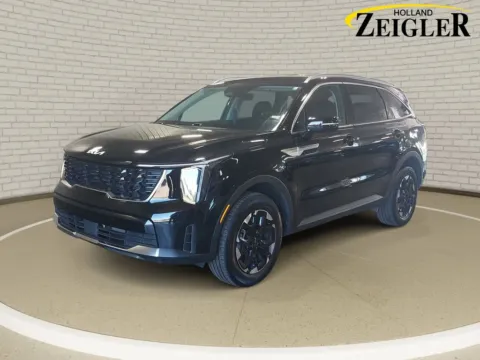 Black 2024 Kia Sorento S for sale in Holland, MI