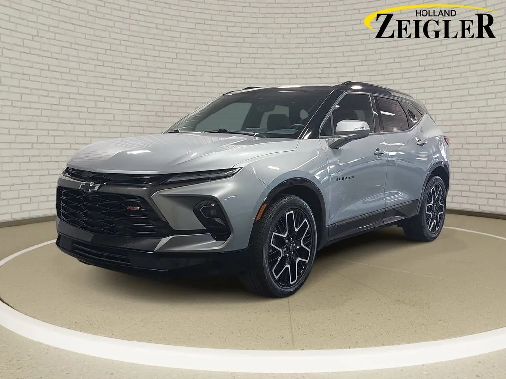 Gray 2023 Chevrolet Blazer RS for sale in Holland, MI