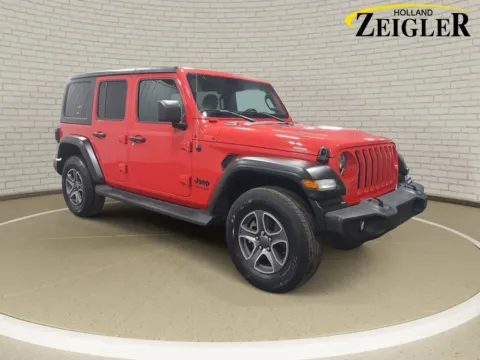 Another view of 2022 Jeep Wrangler Unlimited Sport S for sale in Holland, MI at Zeigler Kia of Holland
