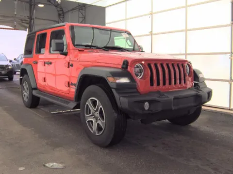 Red 2022 Jeep Wrangler Unlimited Sport S for sale in Holland, MI