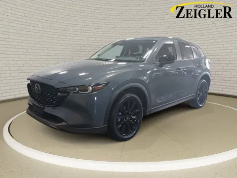 Gray 2023 Mazda CX-5 2.5 S Carbon Edition for sale in Holland, MI