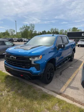 Blue 2024 Chevrolet Silverado 1500 LT Trail Boss for sale in Holland, MI