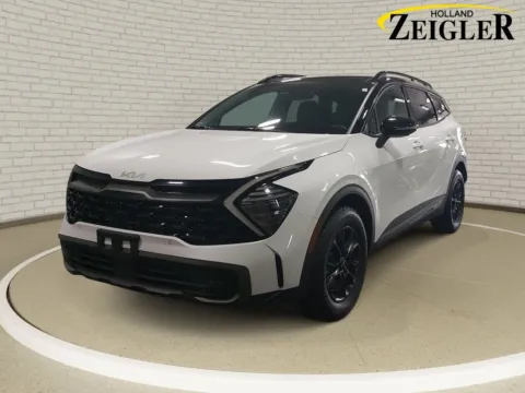 White 2023 Kia Sportage X-Pro Prestige for sale in Holland, MI