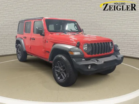 Another view of 2025 Jeep Wrangler Sport S for sale in Holland, MI at Zeigler Kia of Holland