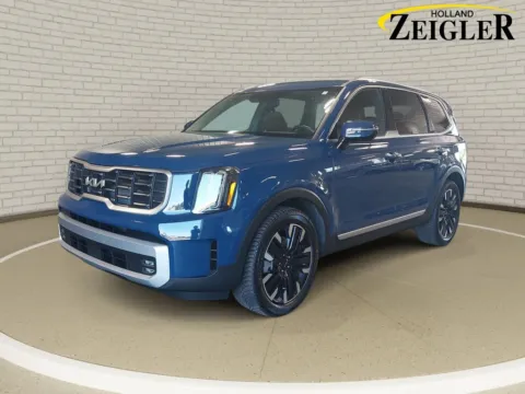 Blue 2024 Kia Telluride SX for sale in Holland, MI