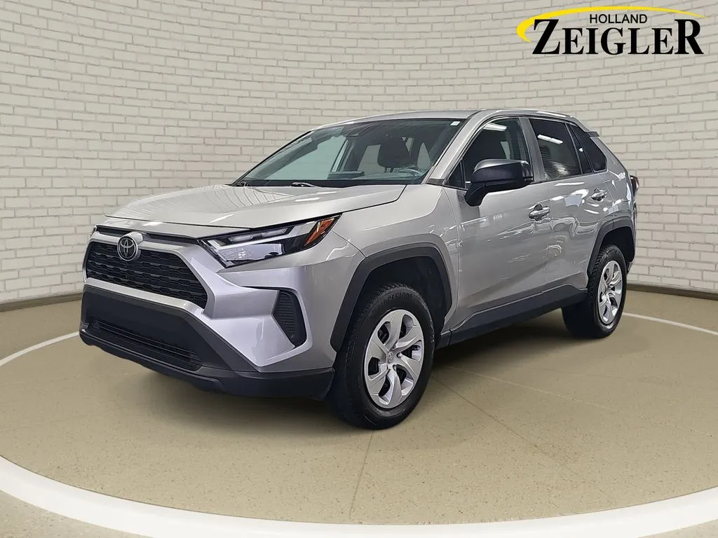 Silver 2023 Toyota RAV4 LE for sale in Holland, MI