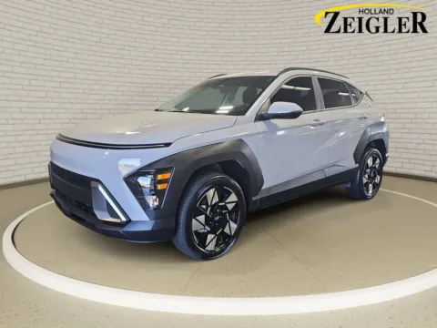 Gray 2024 Hyundai Kona SEL for sale in Holland, MI