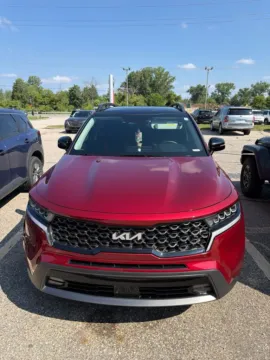 Red 2023 Kia Sorento X-Line EX for sale in Holland, MI