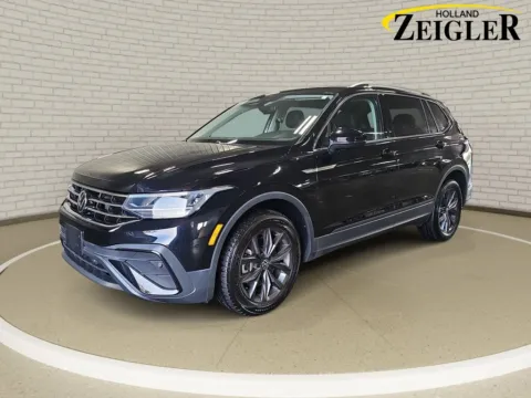 Black 2023 Volkswagen Tiguan 2.0T SE for sale in Holland, MI