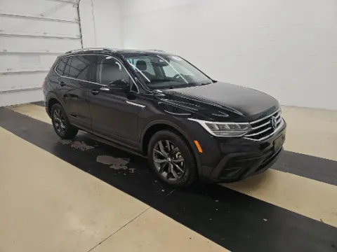 Black 2023 Volkswagen Tiguan 2.0T SE for sale in Holland, MI