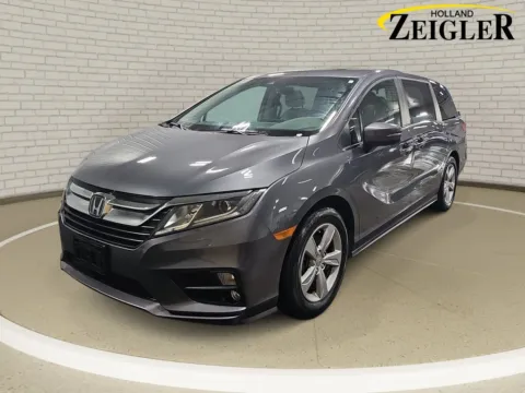 Gray 2018 Honda Odyssey EX-L for sale in Holland, MI