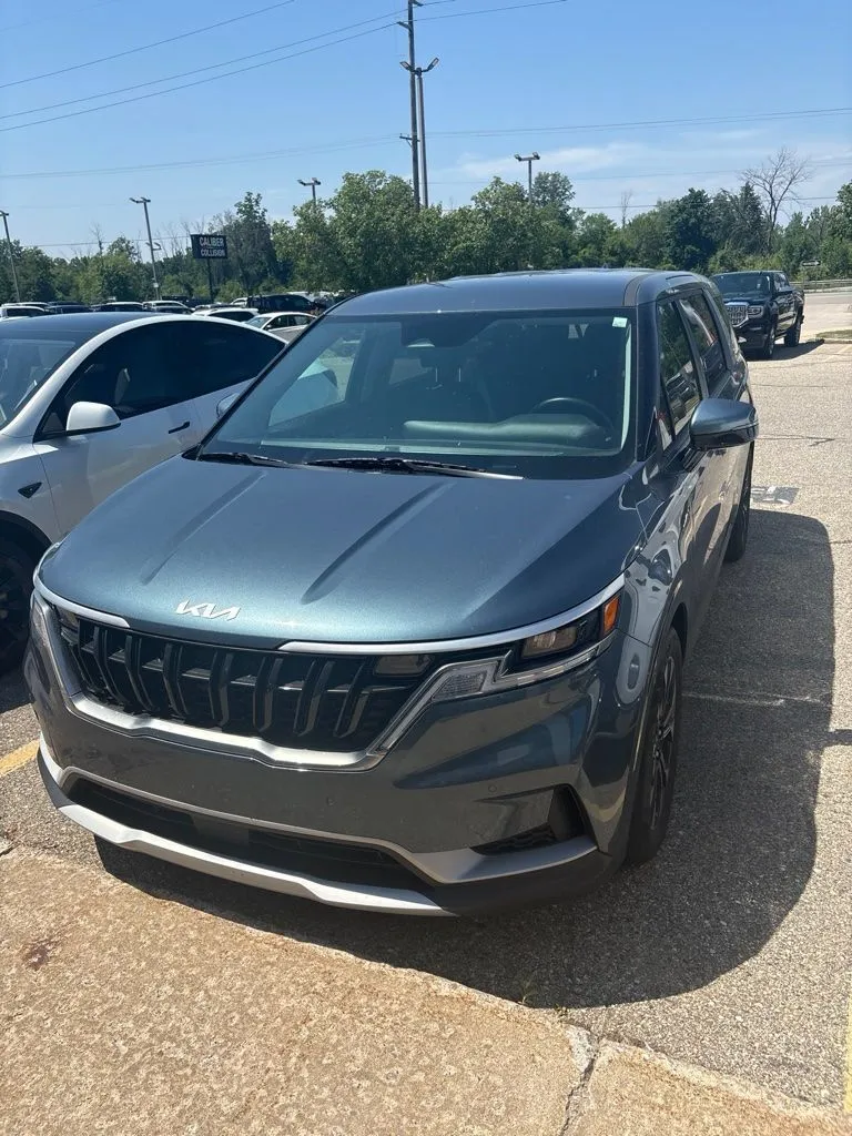 Blue 2024 Kia Carnival EX for sale in Holland, MI