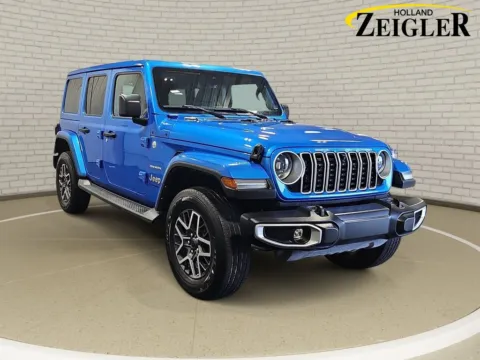 Another view of 2024 Jeep Wrangler Sahara for sale in Holland, MI at Zeigler Kia of Holland