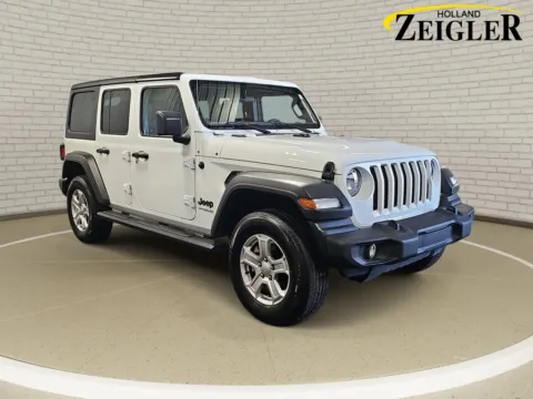 Another view of 2022 Jeep Wrangler Unlimited Sport S for sale in Holland, MI at Zeigler Kia of Holland