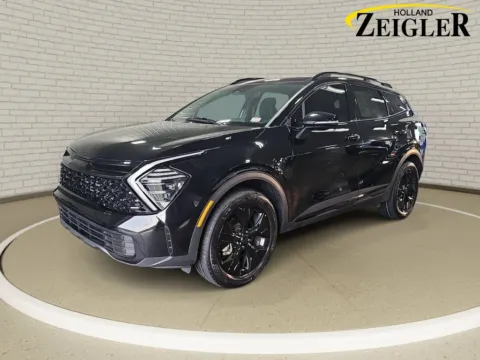 Black 2025 Kia Sportage X-Line for sale in Holland, MI
