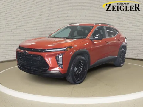Orange 2024 Chevrolet Trax ACTIV for sale in Holland, MI