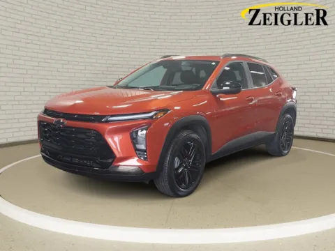 Orange 2024 Chevrolet Trax ACTIV for sale in Holland, MI