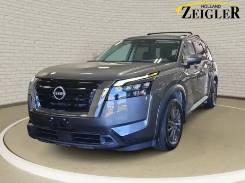Gray 2024 Nissan Pathfinder SV for sale in Holland, MI