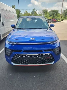Blue 2020 Kia Soul GT-Line Turbo for sale in Holland, MI