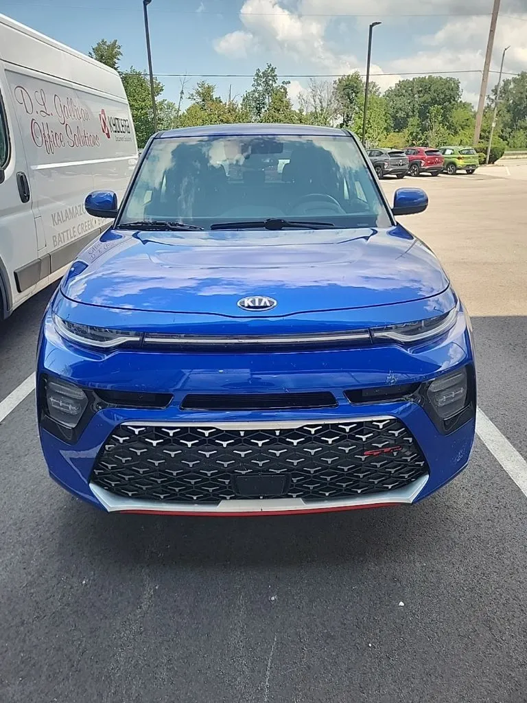 Blue 2020 Kia Soul GT-Line Turbo for sale in Holland, MI