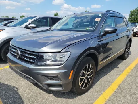 Gray 2021 Volkswagen Tiguan 2.0T SE for sale in Holland, MI