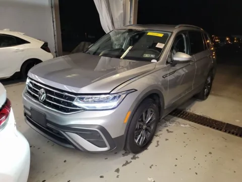 Silver 2023 Volkswagen Tiguan 2.0T SE for sale in Holland, MI