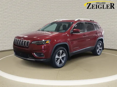 Red 2019 Jeep Cherokee Limited for sale in Holland, MI