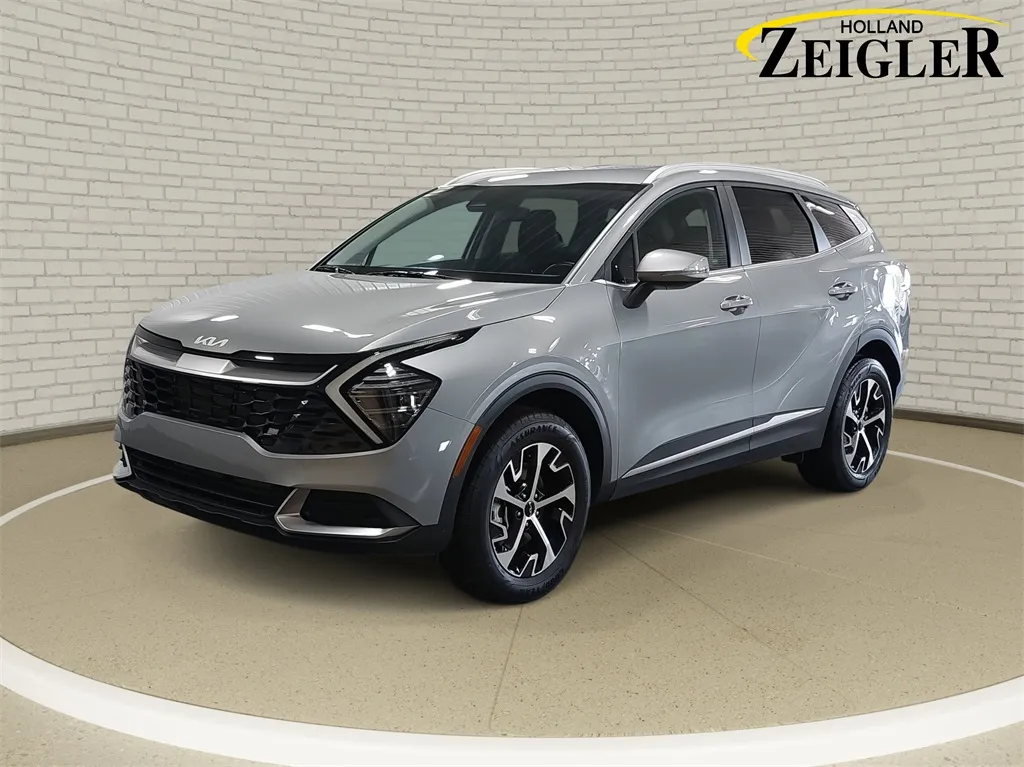 Gray 2024 Kia Sportage EX for sale in Holland, MI