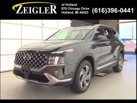 Gray 2022 Hyundai Santa Fe SEL for sale in Holland, MI