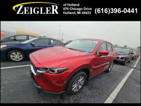 Red 2023 Mazda CX-5 2.5 S Preferred Package for sale in Holland, MI