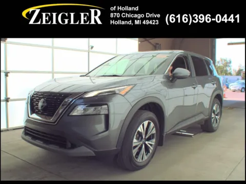 Gray 2022 Nissan Rogue SV for sale in Holland, MI