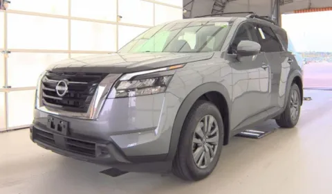 Gray 2024 Nissan Pathfinder SV for sale in Holland, MI