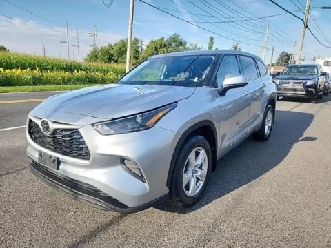 Silver 2022 Toyota Highlander L for sale in Holland, MI