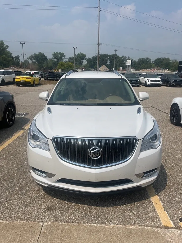 White 2017 Buick Enclave Leather Group for sale in Holland, MI