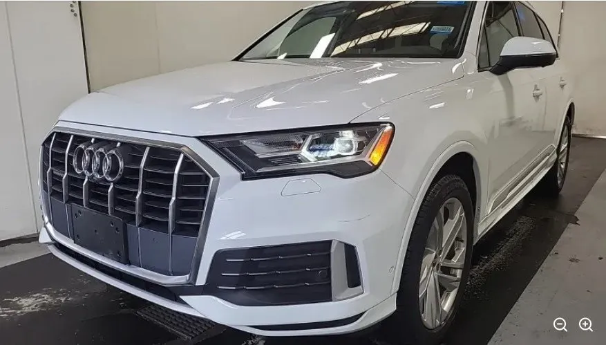 White 2022 Audi Q7 45 Premium for sale in Holland, MI