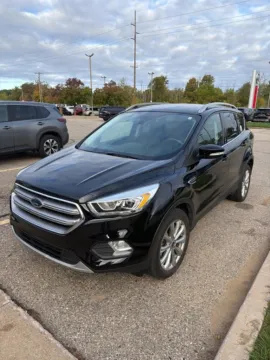 Black 2017 Ford Escape Titanium for sale in Holland, MI