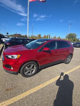 Red 2022 Ford Edge SEL for sale in Holland, MI