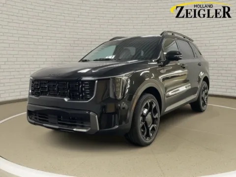 Black 2025 Kia Sorento X-Line SX for sale in Holland, MI