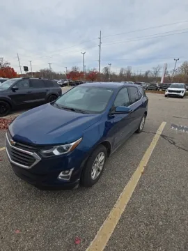 Blue 2019 Chevrolet Equinox LT for sale in Holland, MI